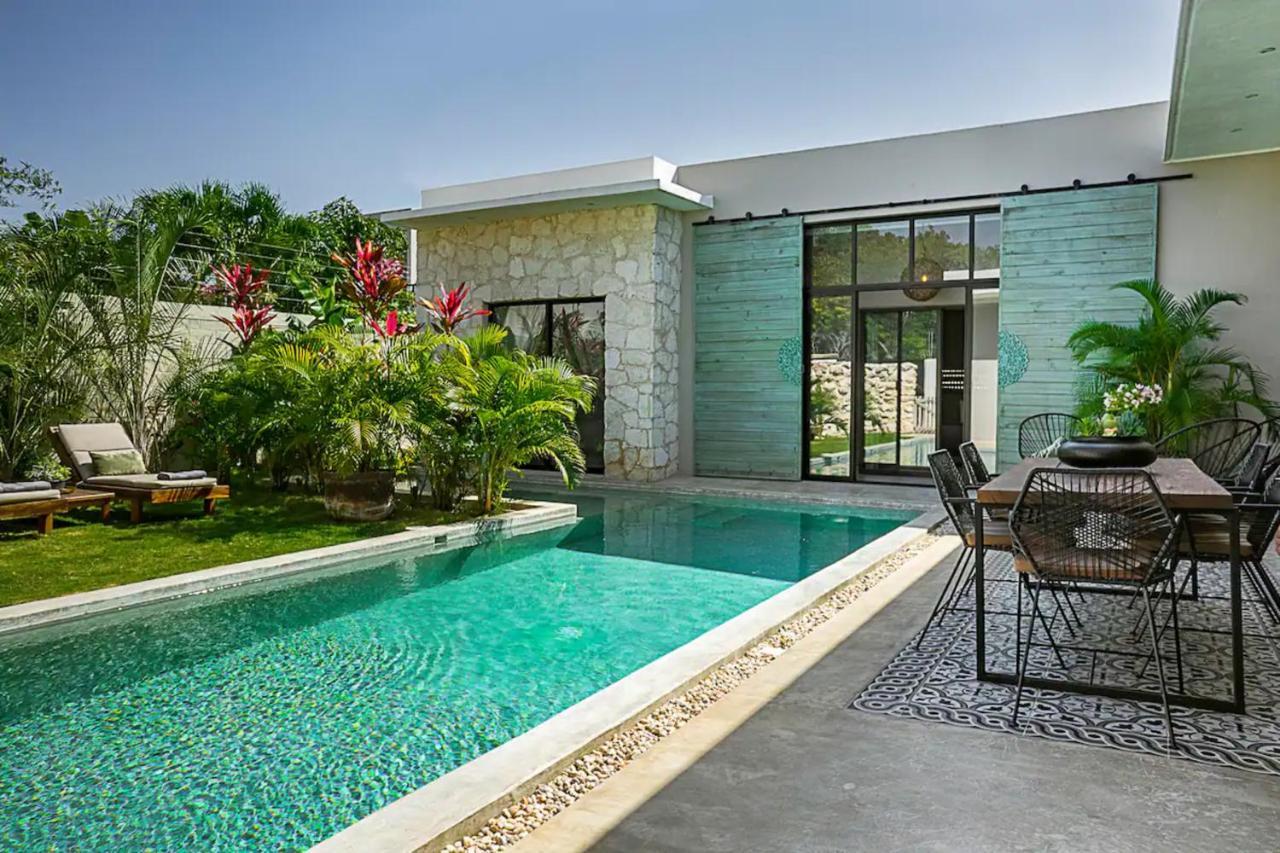 Villa Casa Lou, Large House And Pool, Beach Club Access à Tulum Extérieur photo