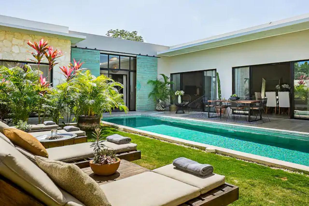 Villa Casa Lou, Large House And Pool, Beach Club Access à Tulum Extérieur photo