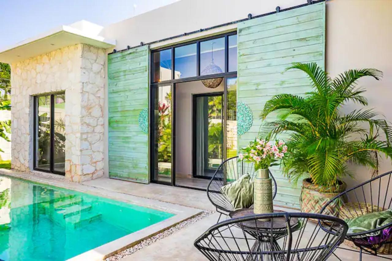Villa Casa Lou, Large House And Pool, Beach Club Access à Tulum Extérieur photo