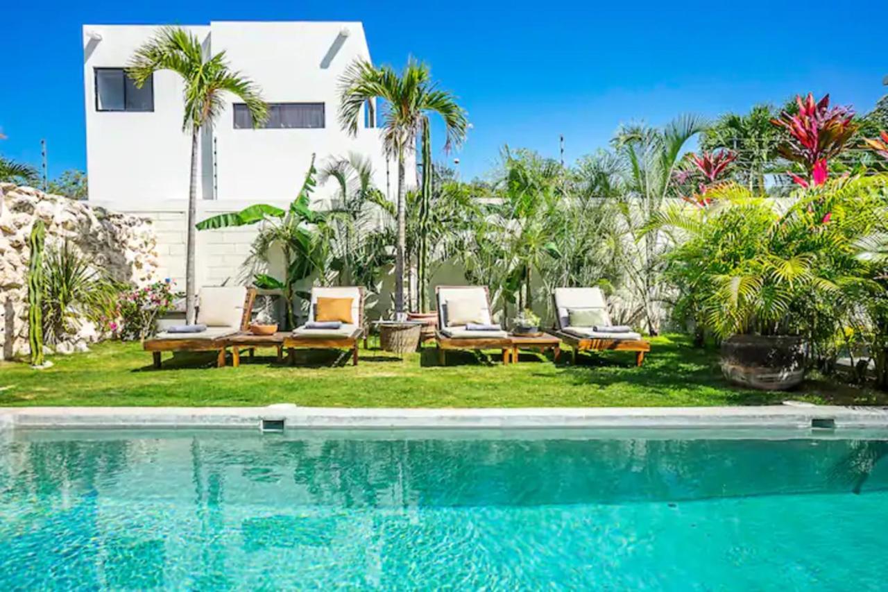 Villa Casa Lou, Large House And Pool, Beach Club Access à Tulum Extérieur photo